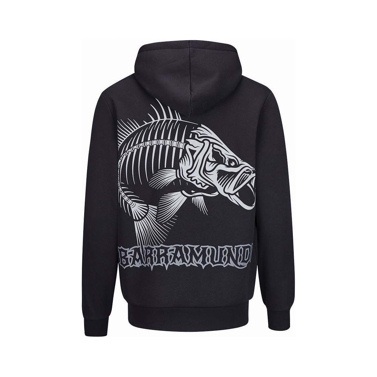 BCF Barra Skeleton Hoodie Black S, Black, bcf_hi-res