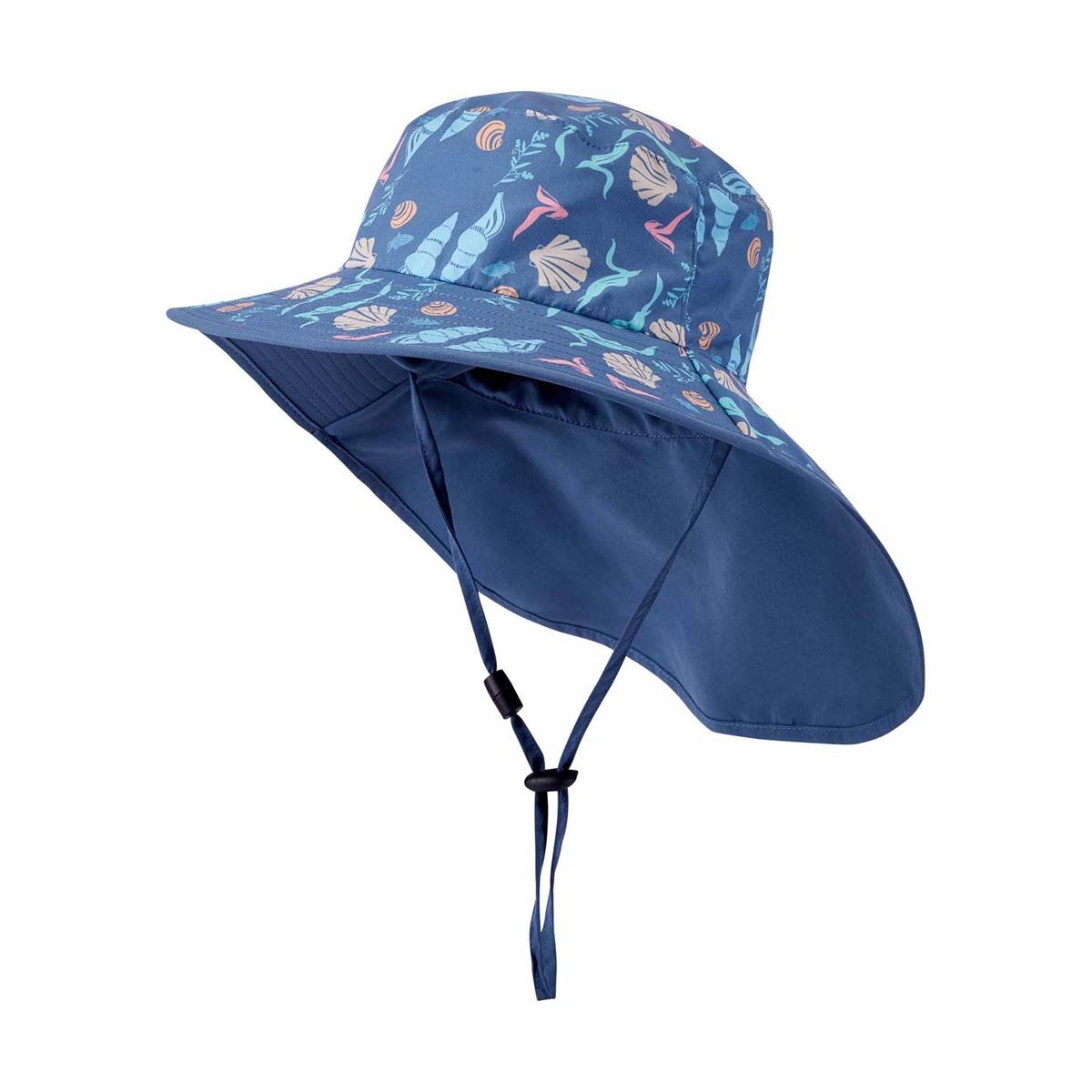 BCF Kids&rsquo; Shark Booney Hat Blue OSFM, Blue, bcf_hi-res