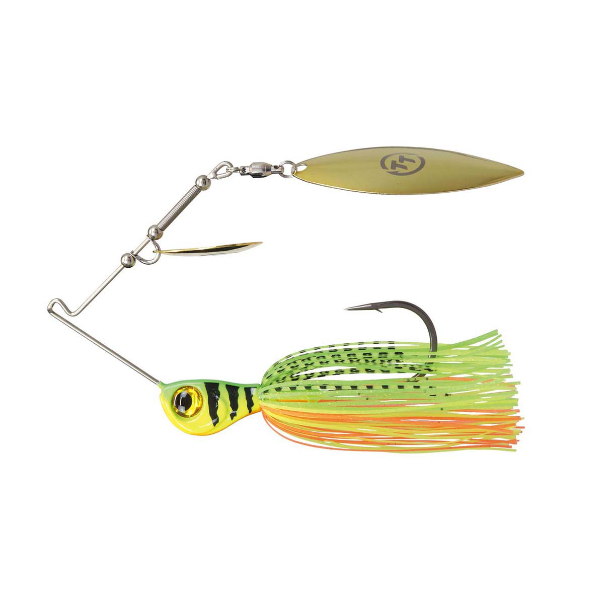 TT Fishing Tornado+ Tandem Spinnerbait Lure 1/2oz Fire Tiger, Fire Tiger, bcf_hi-res