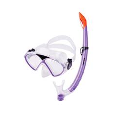 Tahwalhi Junior Mask and Snorkel Combo Purple Junior, Purple, bcf_hi-res