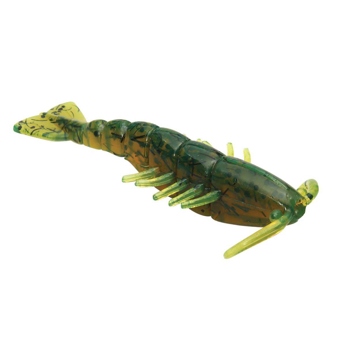 ZMan PrawnZ Soft Plastic Lure 2.5in 6 Pack Dirty Oil, Dirty Oil, bcf_hi-res