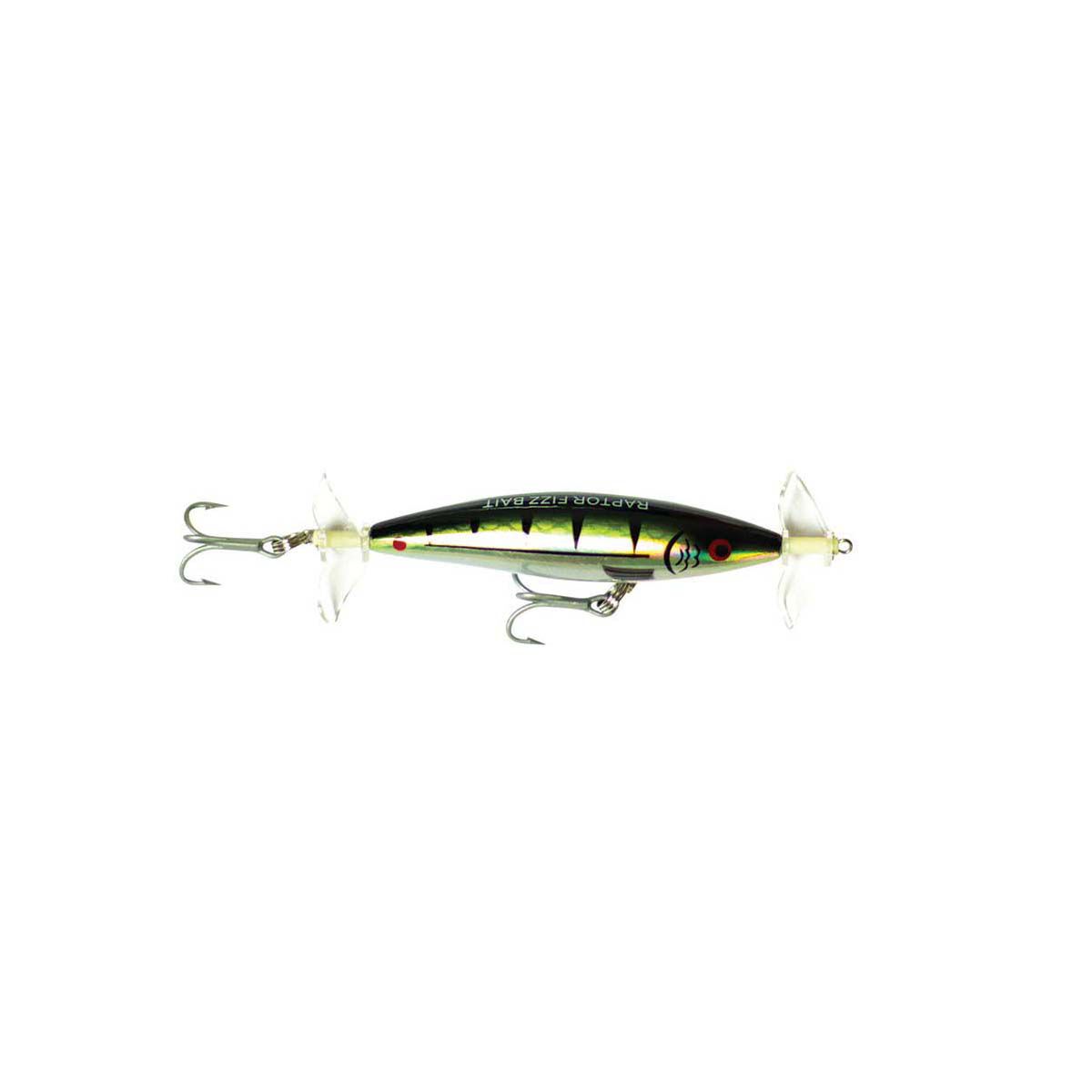 Raptor Fizz Bait Surface Lure 8.5cm Chartreuse Chrome, Chartreuse Chrome, bcf_hi-res