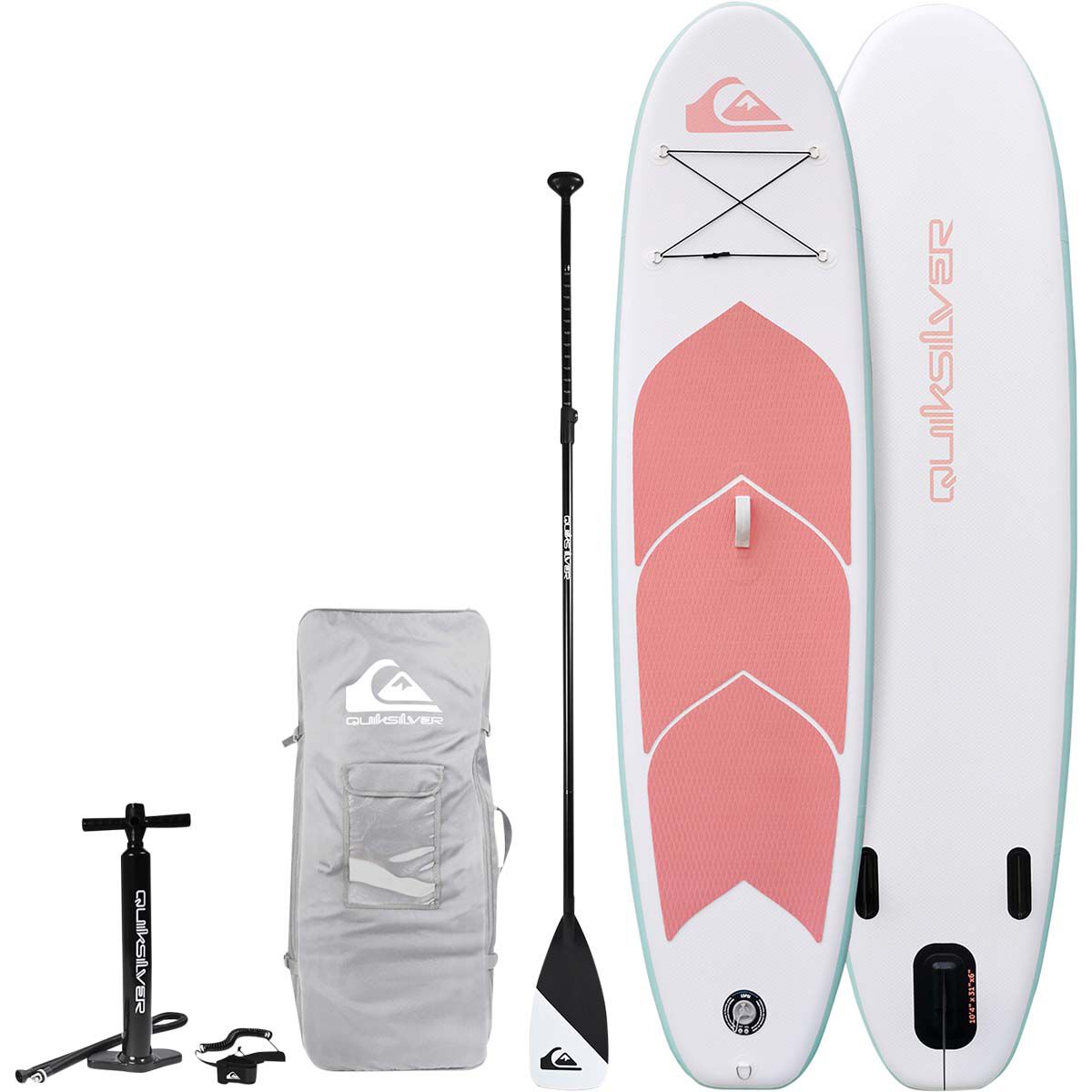 Quiksilver Inflatable Stand Up Paddle Board 10 4 Aqua BCF