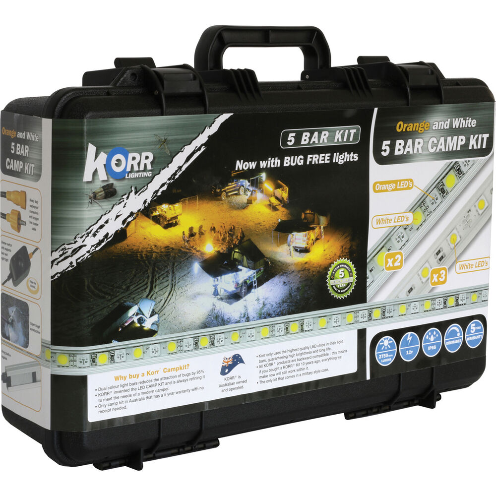 Korr 5 Bar Camp Light Kit BCF