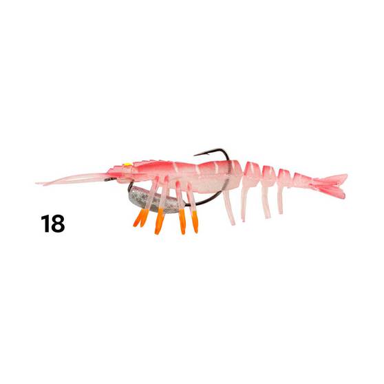 Zerek Live Shrimp Hot Legs Soft Plastic Lure 3in Col 18, Col 18, bcf_hi-res