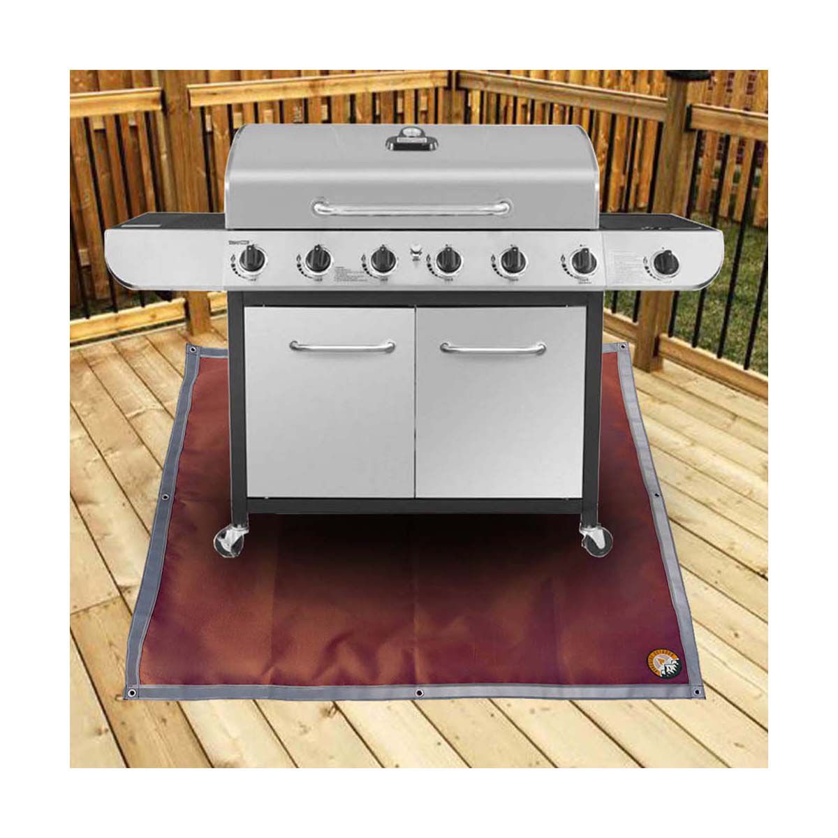 Fireside Ground Ember Mat BCF