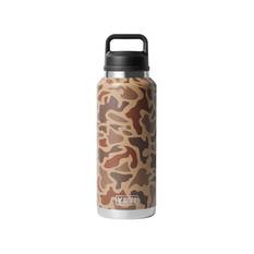 YETI® Rambler® Bottle 46 oz (1.4 L) with Chug Cap Wetlands Camo, Wetlands Camo, bcf_hi-res