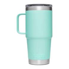 YETI® Rambler® 20 oz (591ml) Travel Mug with Stronghold™ Lid Seafoam, Seafoam, bcf_hi-res