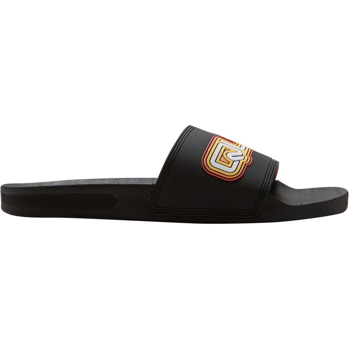 Quiksilver Men&rsquo;s Rivi Wordmark Slide II Sandals, Black, bcf_hi-res