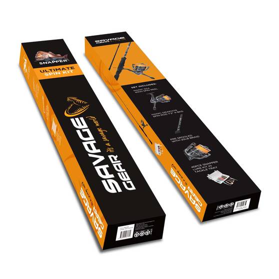 Savage Gear Manic Ultimate Snapper Spin Combo | BCF