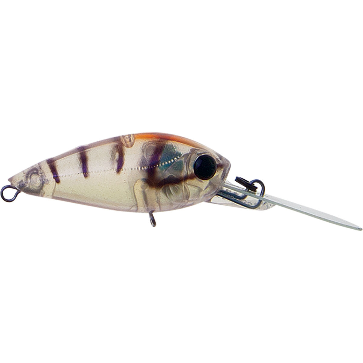 Atomic Hardz Bream Crank Double Deep Hard Body Lure 38mm Purple Shadow, Purple Shadow, bcf_hi-res