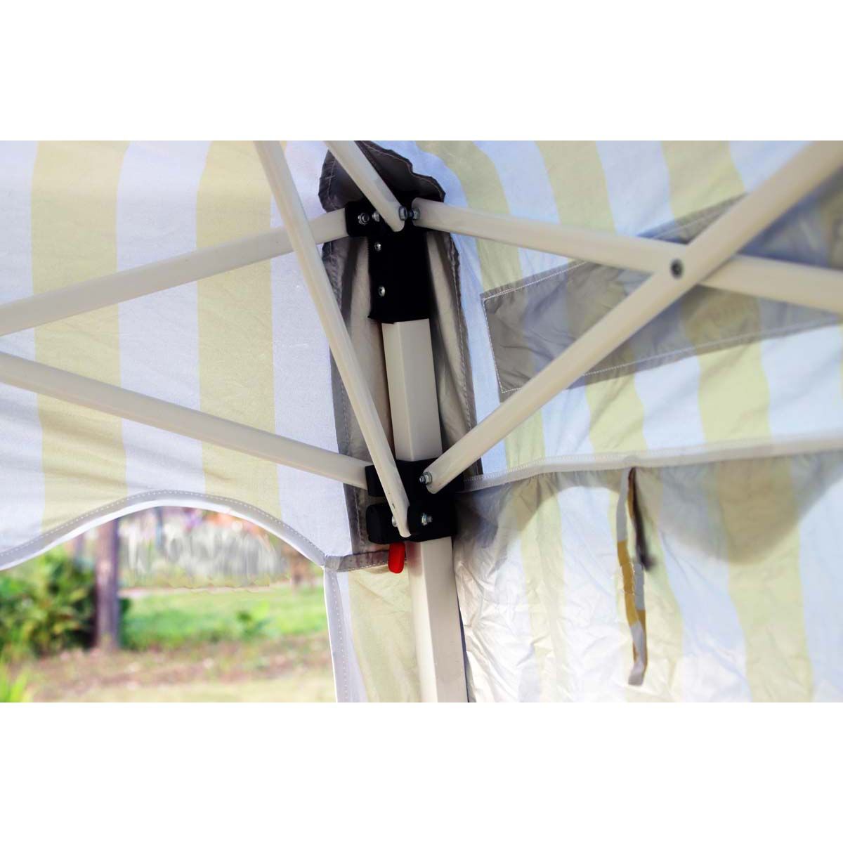 Wanderer Summer Yellow Stripe Gazebo, , bcf_hi-res