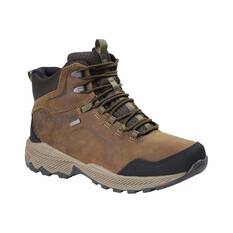 Merrell Men's Forestbound Mid Waterproof Hiking Boots, Cloudy, bcf_hi-res