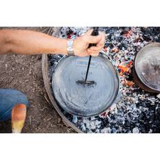 Campfire Pre Seasoned Cast Iron Camp Oven 12 Quart, , bcf_hi-res