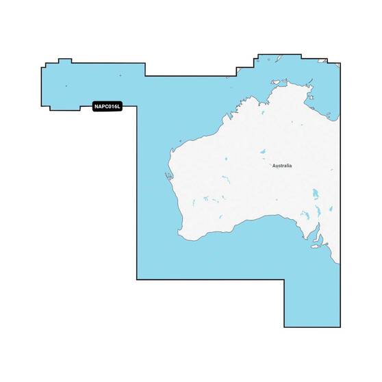 Navionics Plus Australia West and Central  Marine Chart, , bcf_hi-res