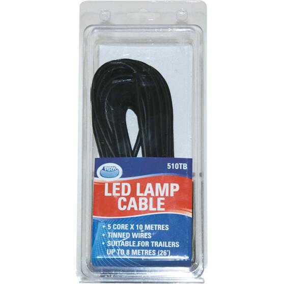 ARK 5 Core LED Trailer Light Cable 10m, , bcf_hi-res