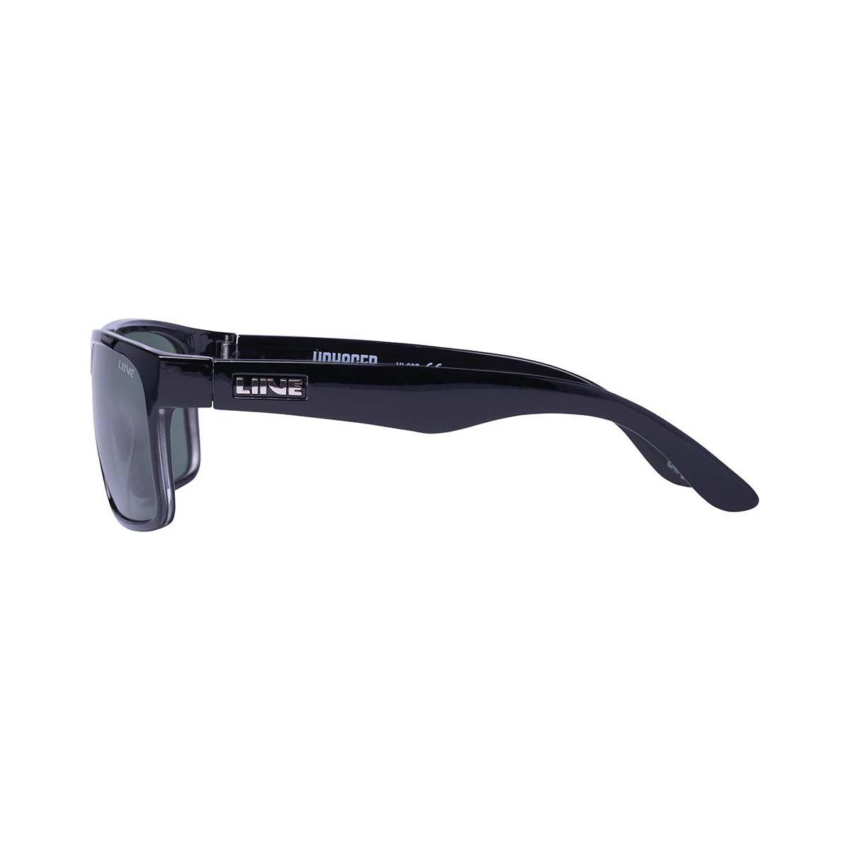Liive Men&rsquo;s Voyager Polarised Sunglasses Matt Black with Grey Lens, , bcf_hi-res