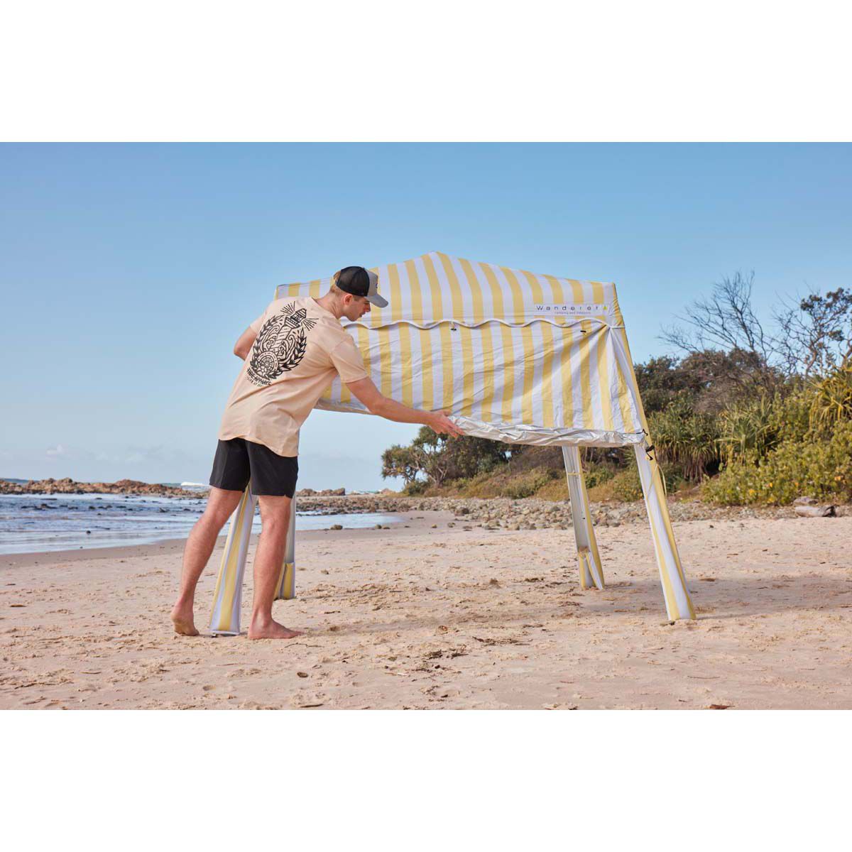 Wanderer Summer Yellow Stripe Gazebo, , bcf_hi-res