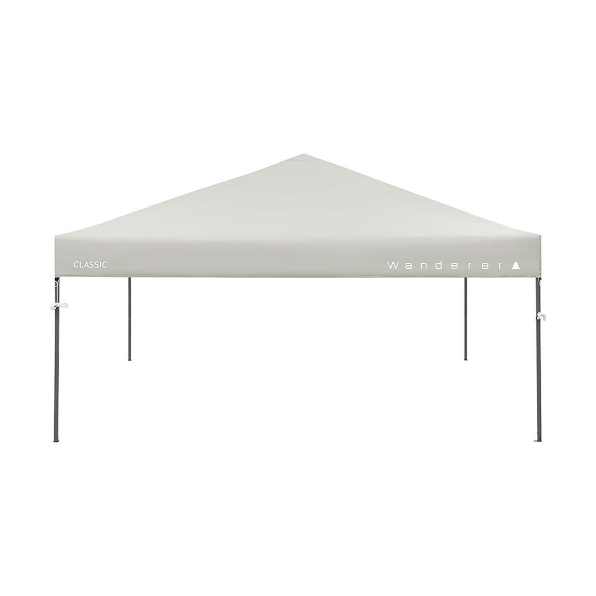 Wanderer Classic Gazebo Canopy 3x3m White, White, bcf_hi-res