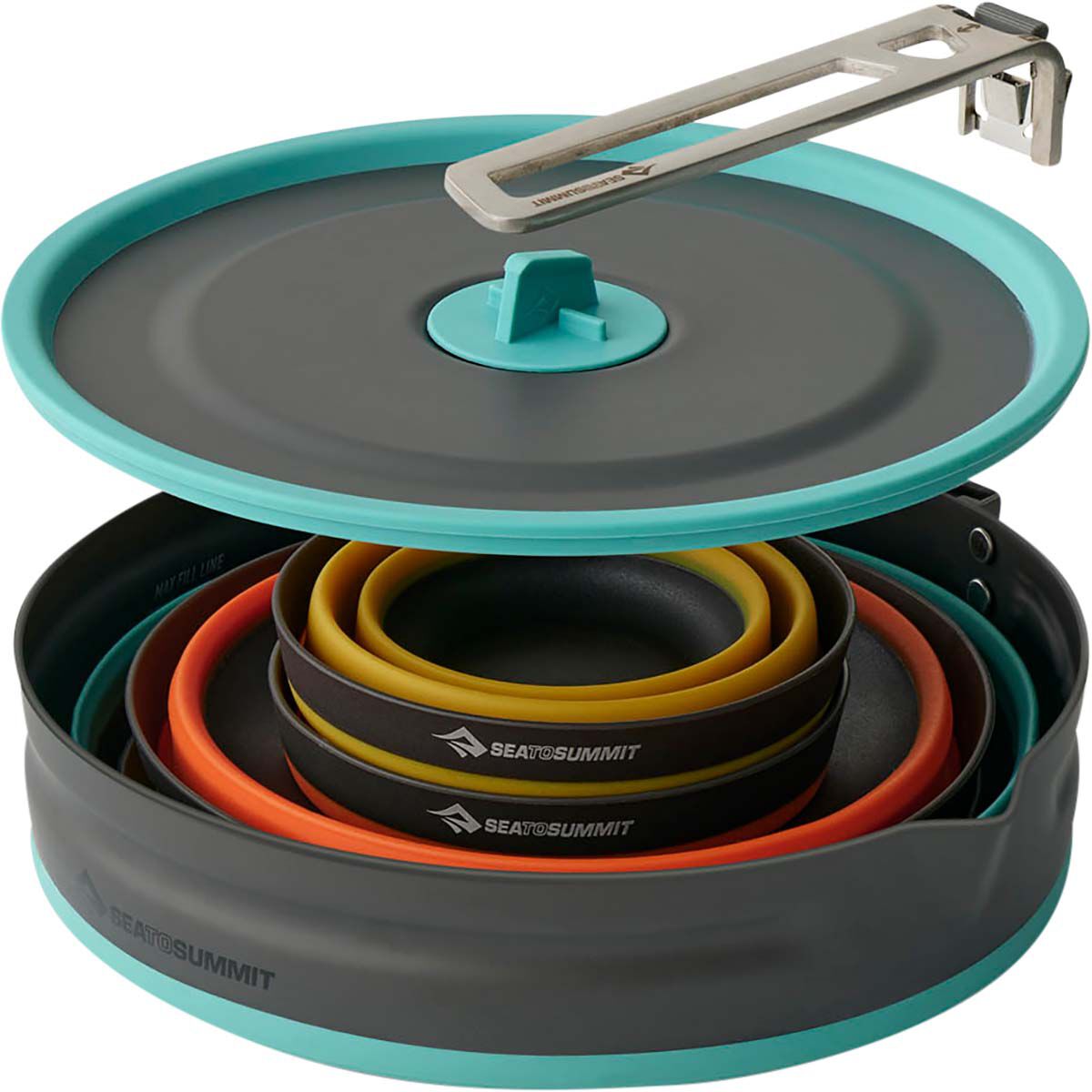 Sea to Summit Frontier Collapsible One Pot Cook Set, , bcf_hi-res