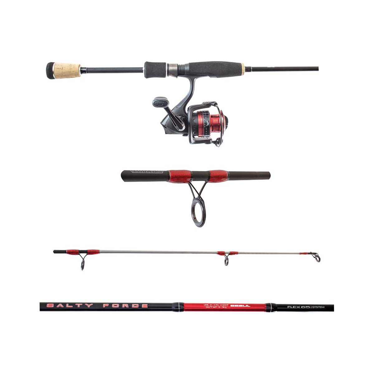 old salty rod and reel
