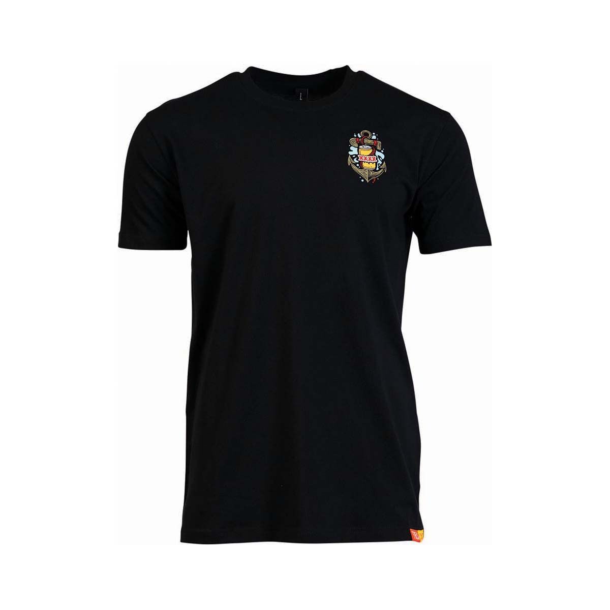 Tide Apparel XXXX Men's Anchor Short Sleeve Tee Black S, Black, bcf_hi-res