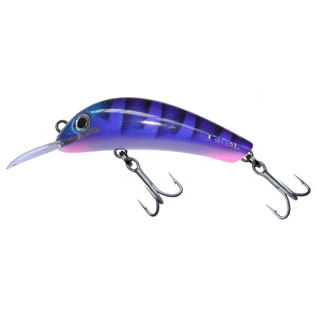 JJS Lures StumpJumper Hard Body Lure 105mm Purple Tiger, Purple Tiger, bcf_hi-res