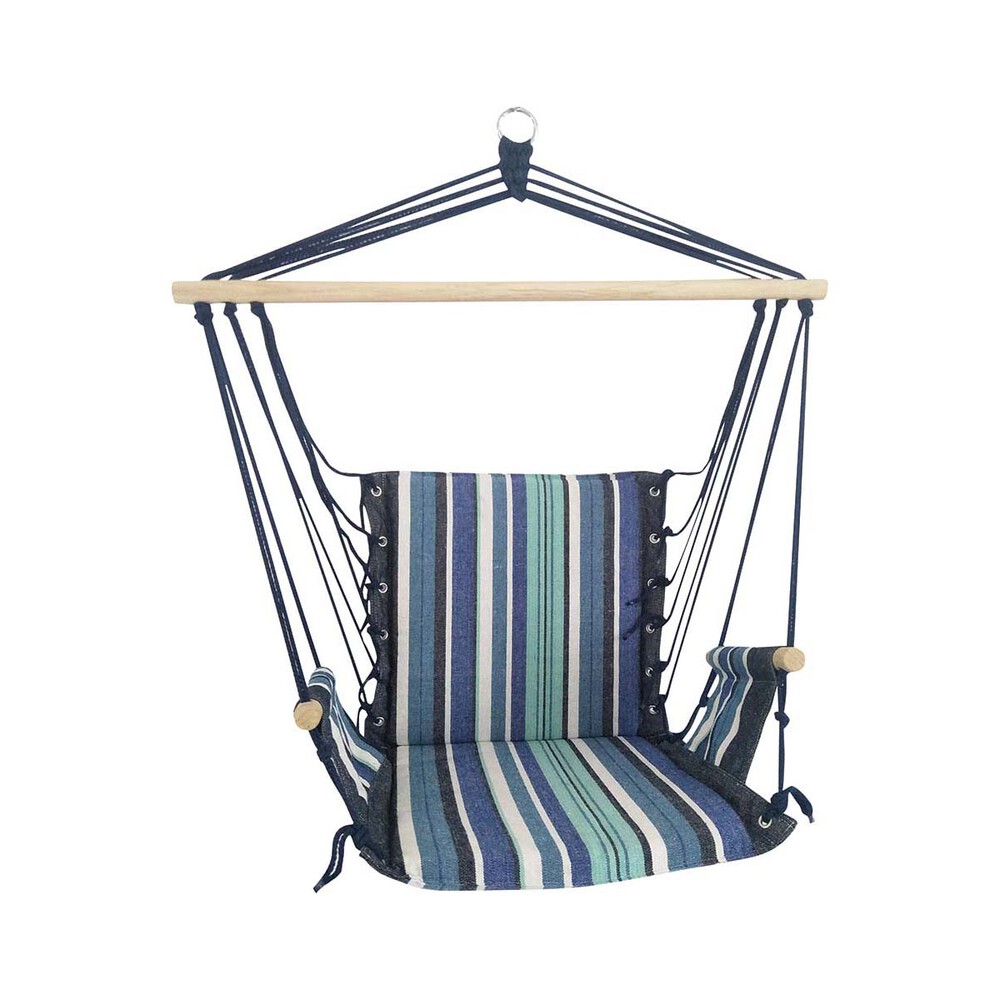 wanderer summer stripe hanging chair