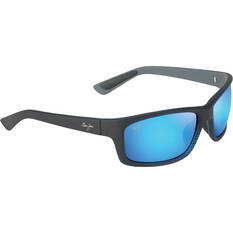 Maui Jim Men's Kanaio Coast Sunglasses Black / Blue, Black / Blue, bcf_hi-res