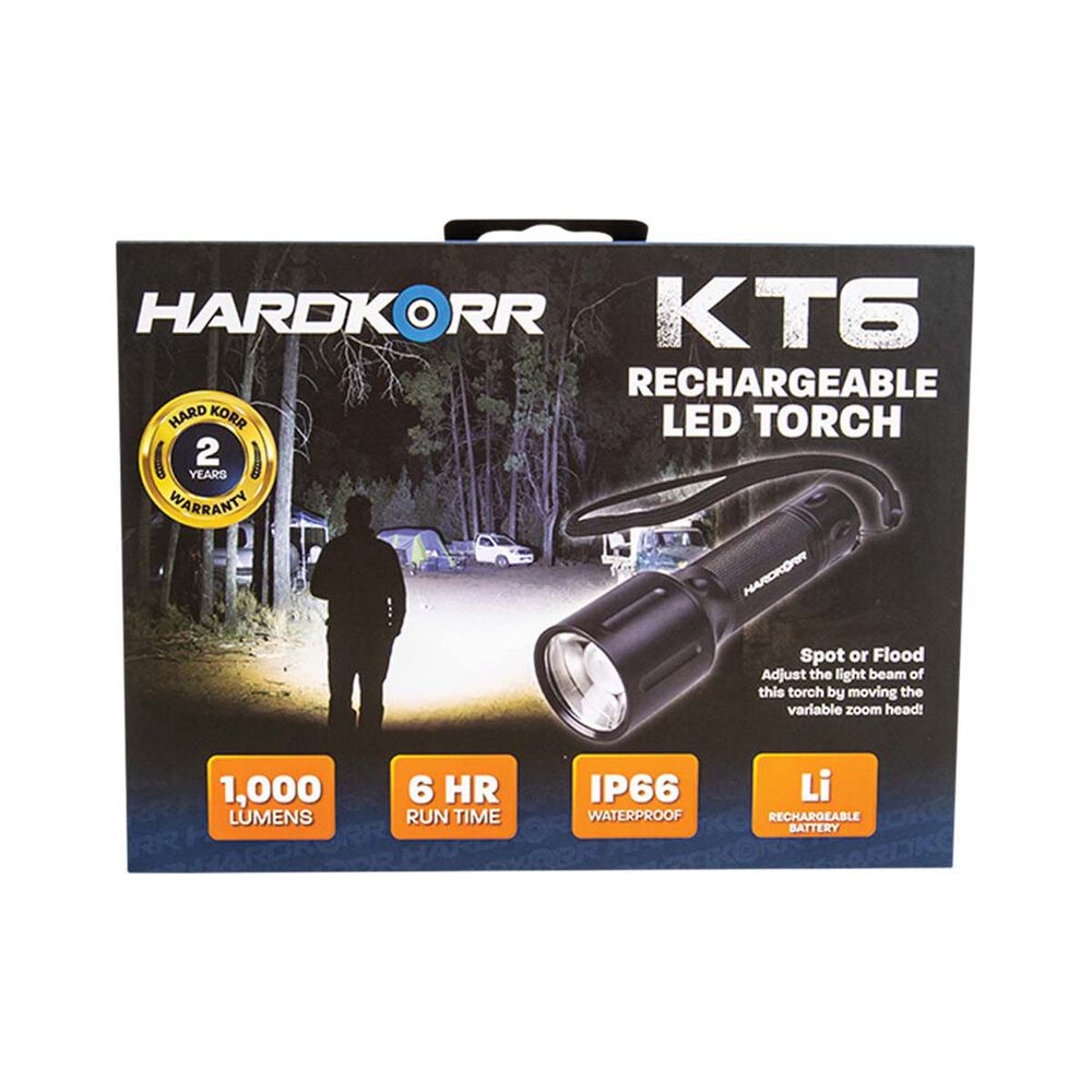 Korr Cree Rechargeable Torch | BCF