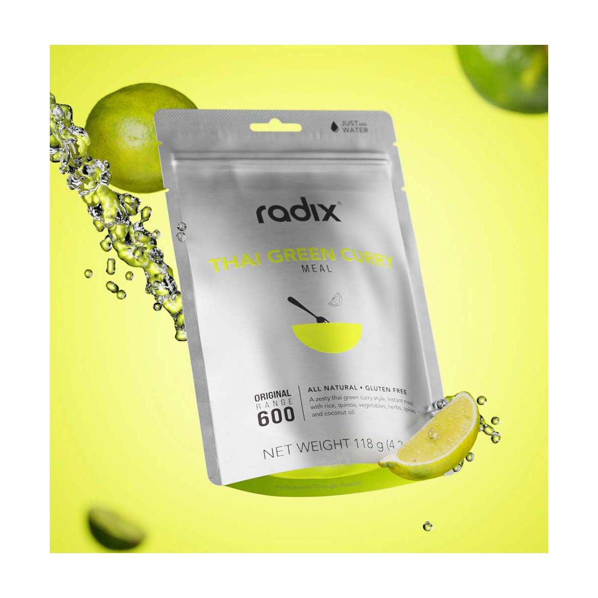 Radix Nutrition Freeze Dried Thai Green Curry 600kcal, , bcf_hi-res