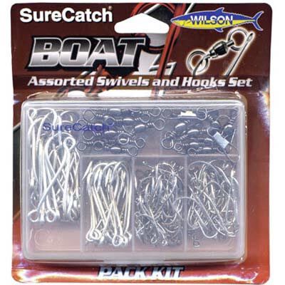 Surecatch Swivels and Hook Pack Boat BCF