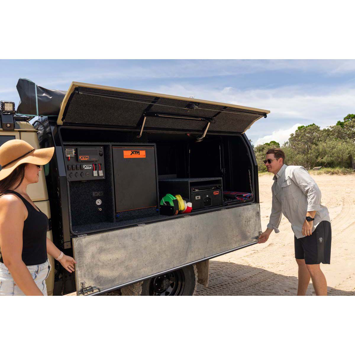 XTM Upright Fridge Freezer 85L, , bcf_hi-res