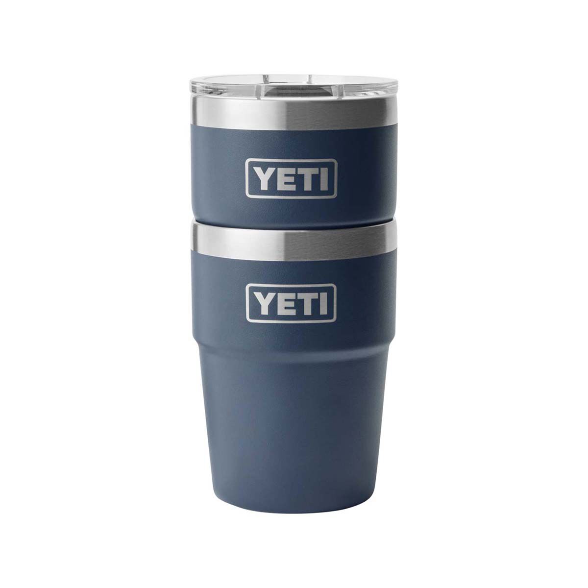 YETI&reg; Rambler&reg; Stackable Cup 16 oz (473ml) Navy, Navy, bcf_hi-res