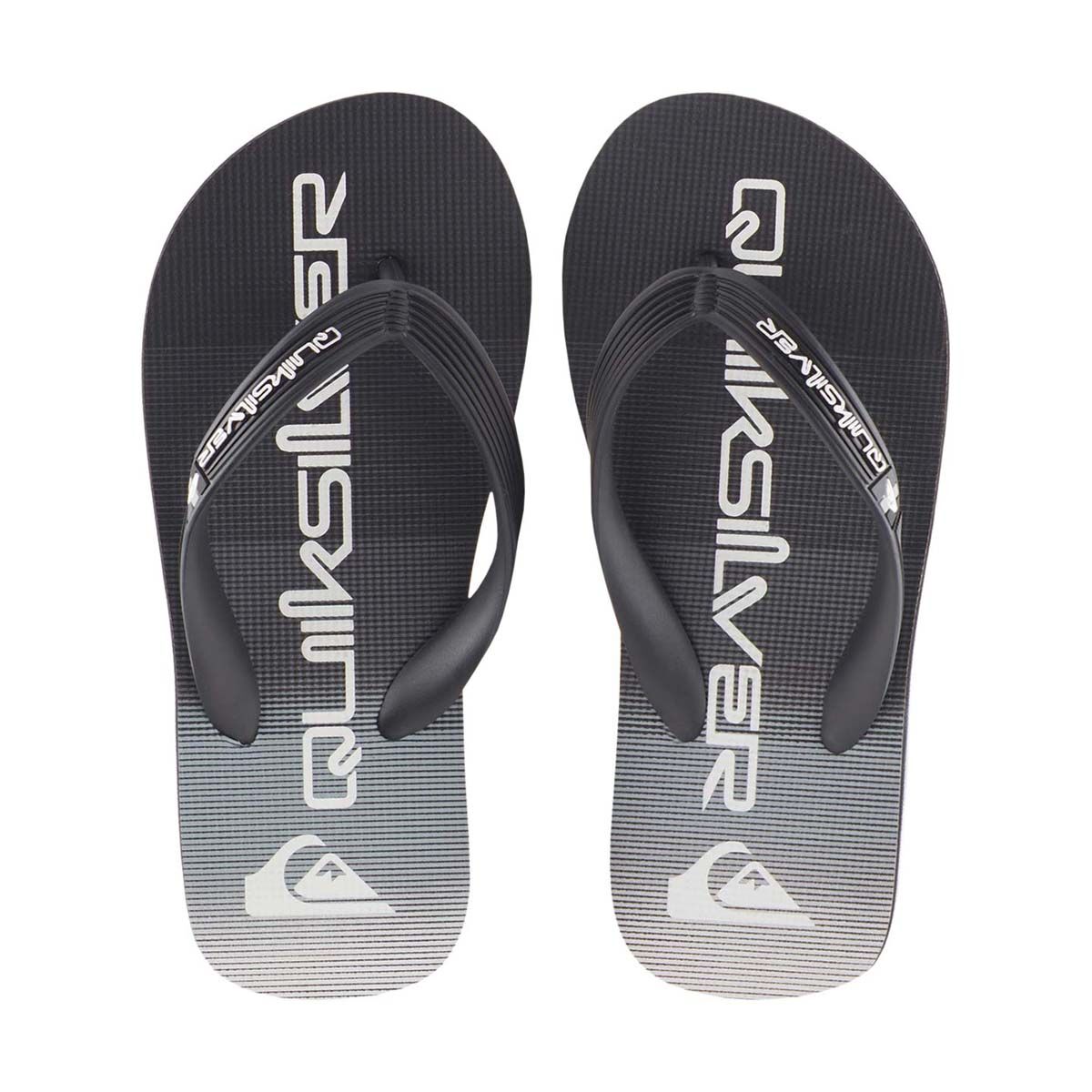 Quiksilver Youth Molokai Art II Thongs, Black, bcf_hi-res