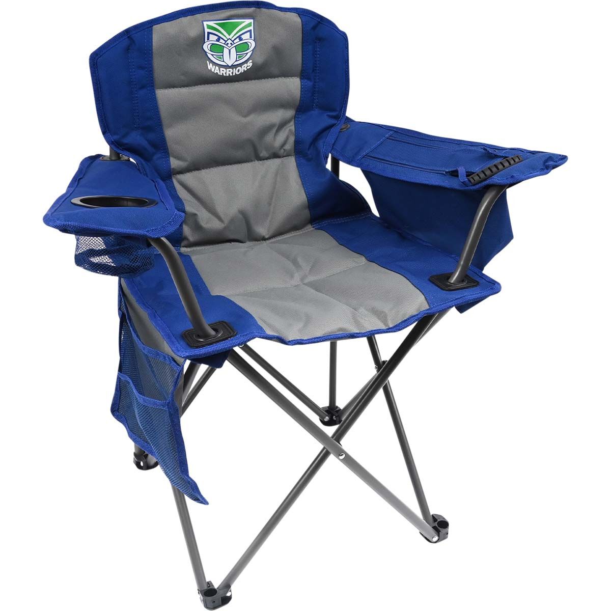NRL New Zealand Warriors Kids Camp Chair 70kg, , bcf_hi-res