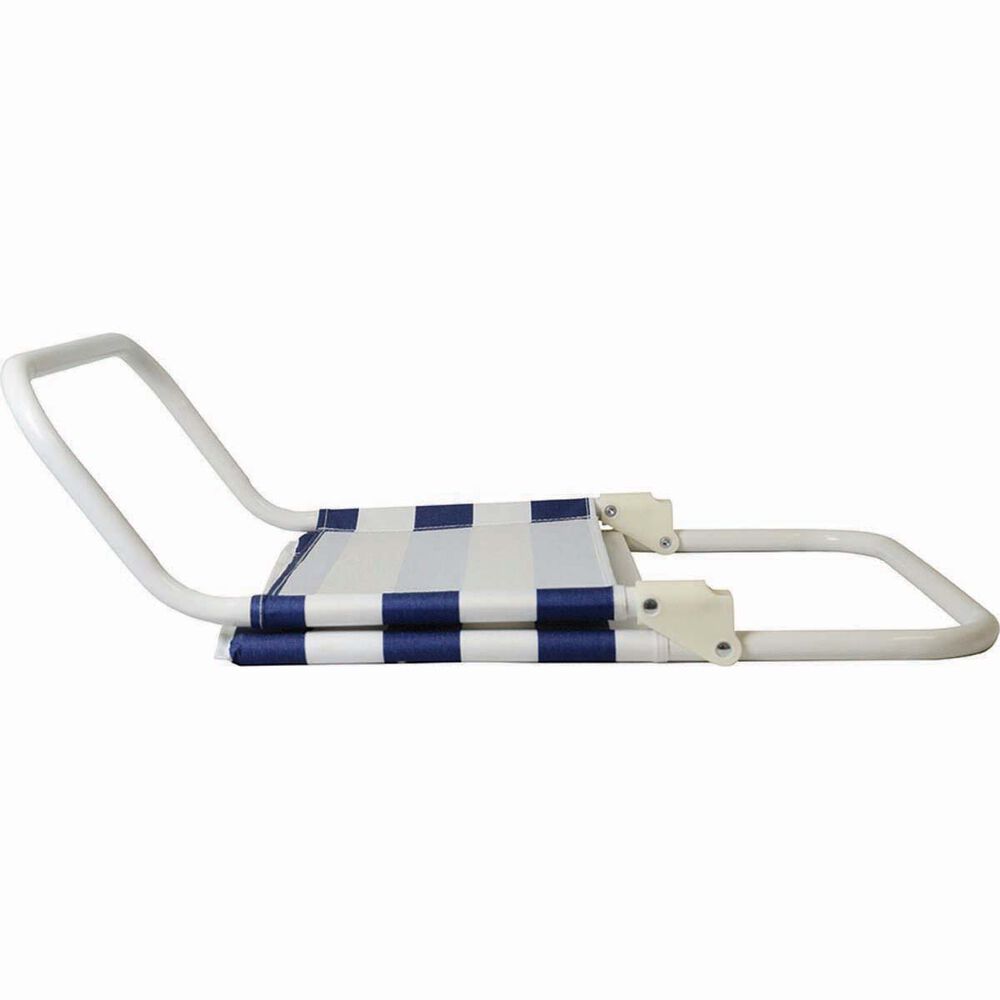 Folding Beach Chair Blue Stripe BCF