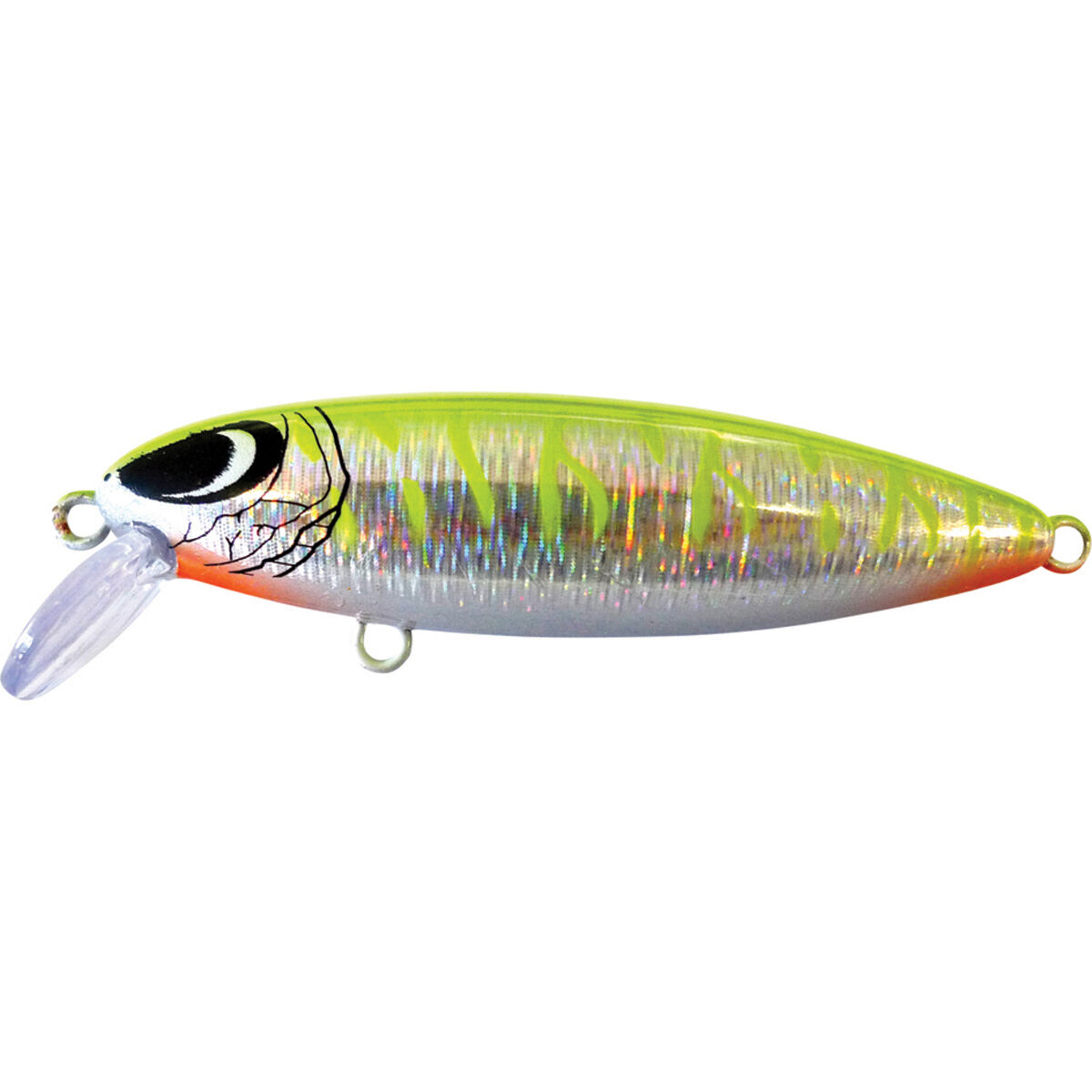 Reidy's Little Lucifer Hell Raiser Hard Body Lure 65mm Wasabi, Wasabi, bcf_hi-res