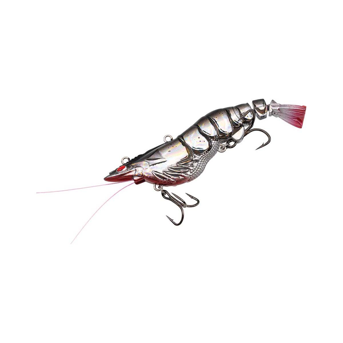 Chasebaits Armour Prawn Hard Body Lure 110mm Bleeding Prawn, Bleeding Prawn, bcf_hi-res
