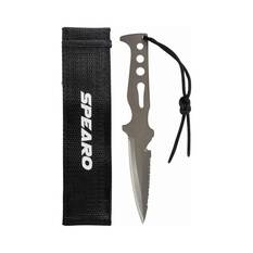 Spearo Slimline Dive Knife with Straps 9cm, , bcf_hi-res