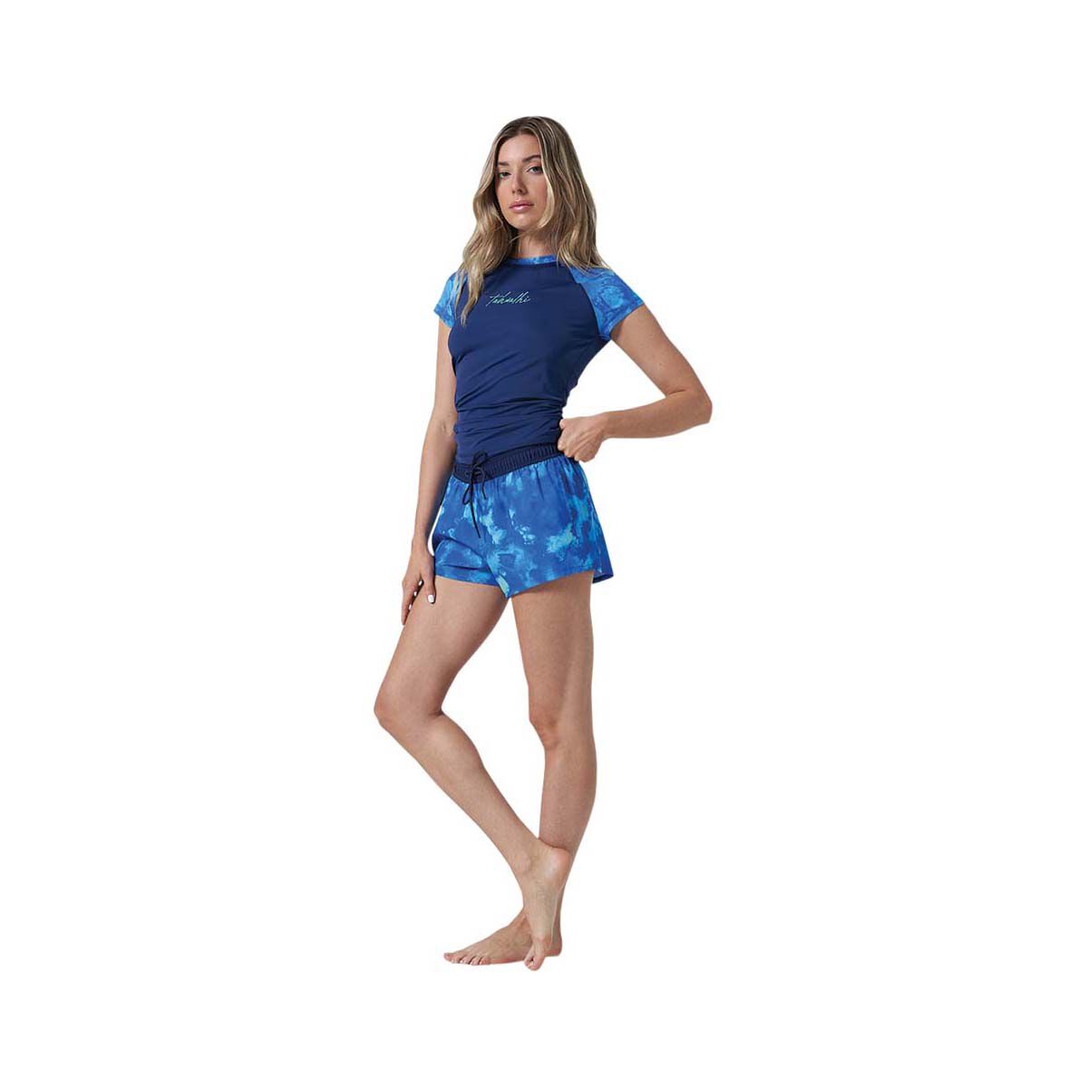 Tahwalhi Women's Tie Dye Swim Shorts BCF