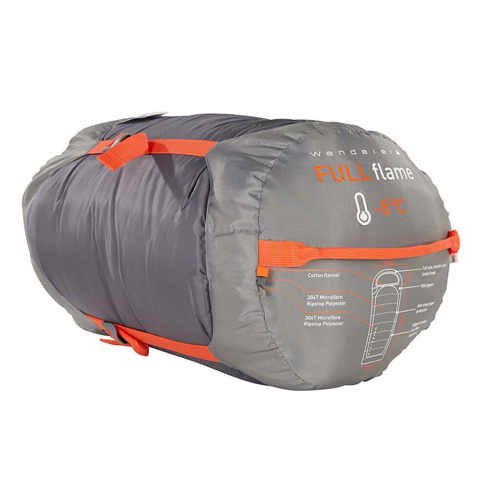 Wanderer FullFlame Hooded Sleeping Bag BCF