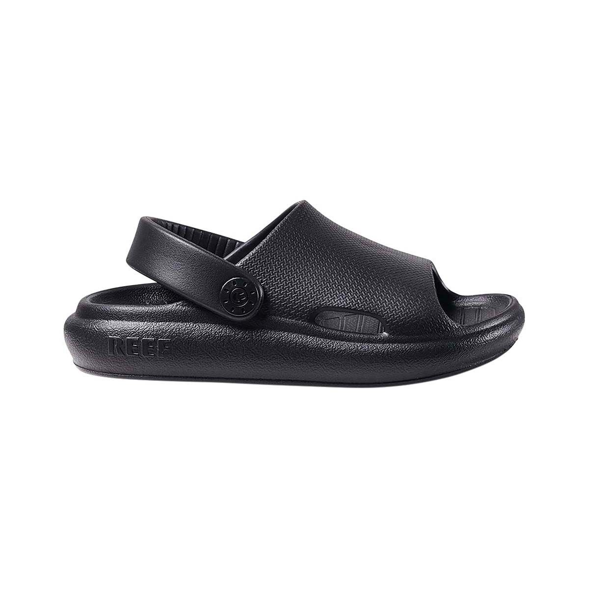 REEF Kids Little Rio Slides, Black, bcf_hi-res