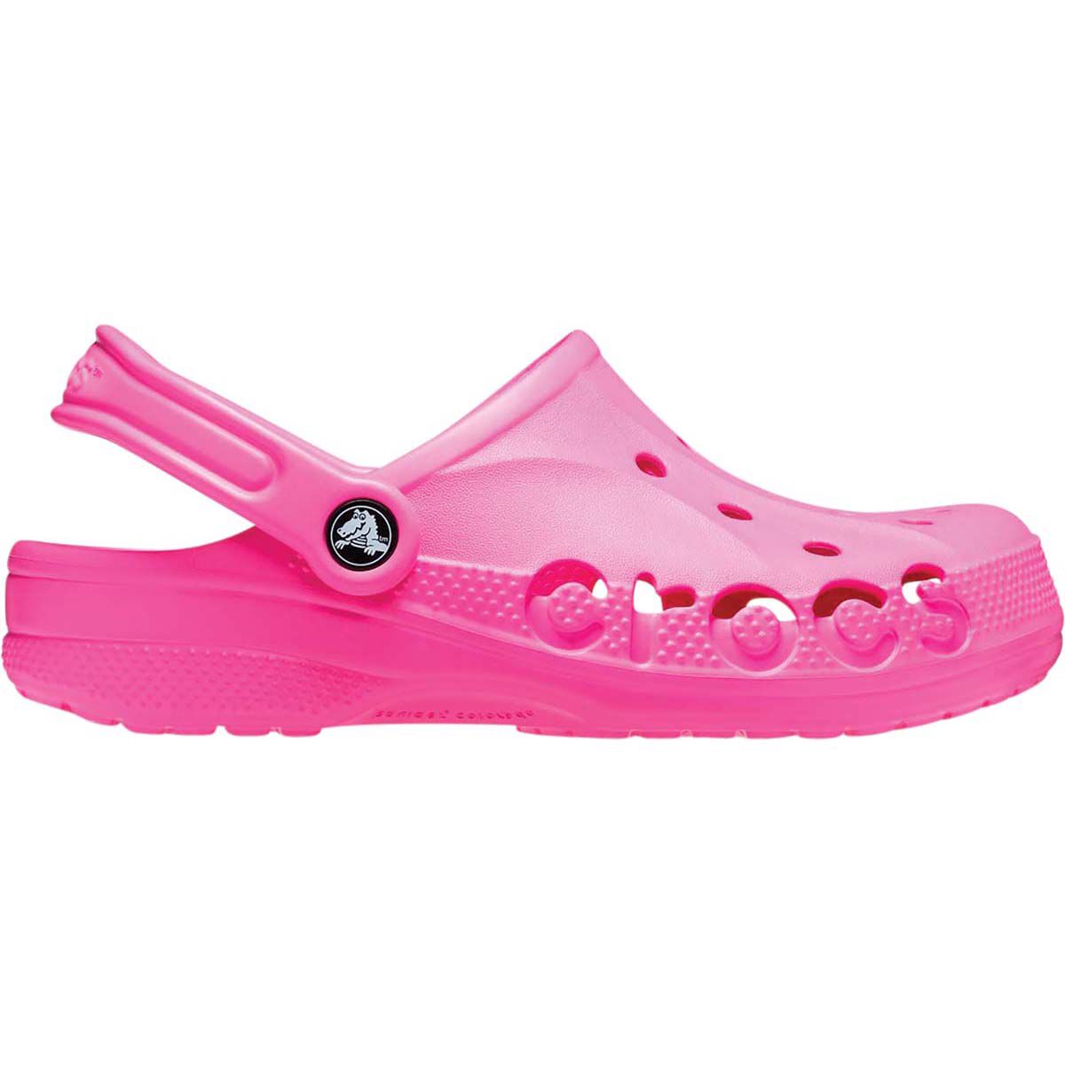Electric pink croc sales
