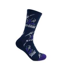 Foot-ies Melbourne Storm Sneaker Socks 2 Pack, , bcf_hi-res