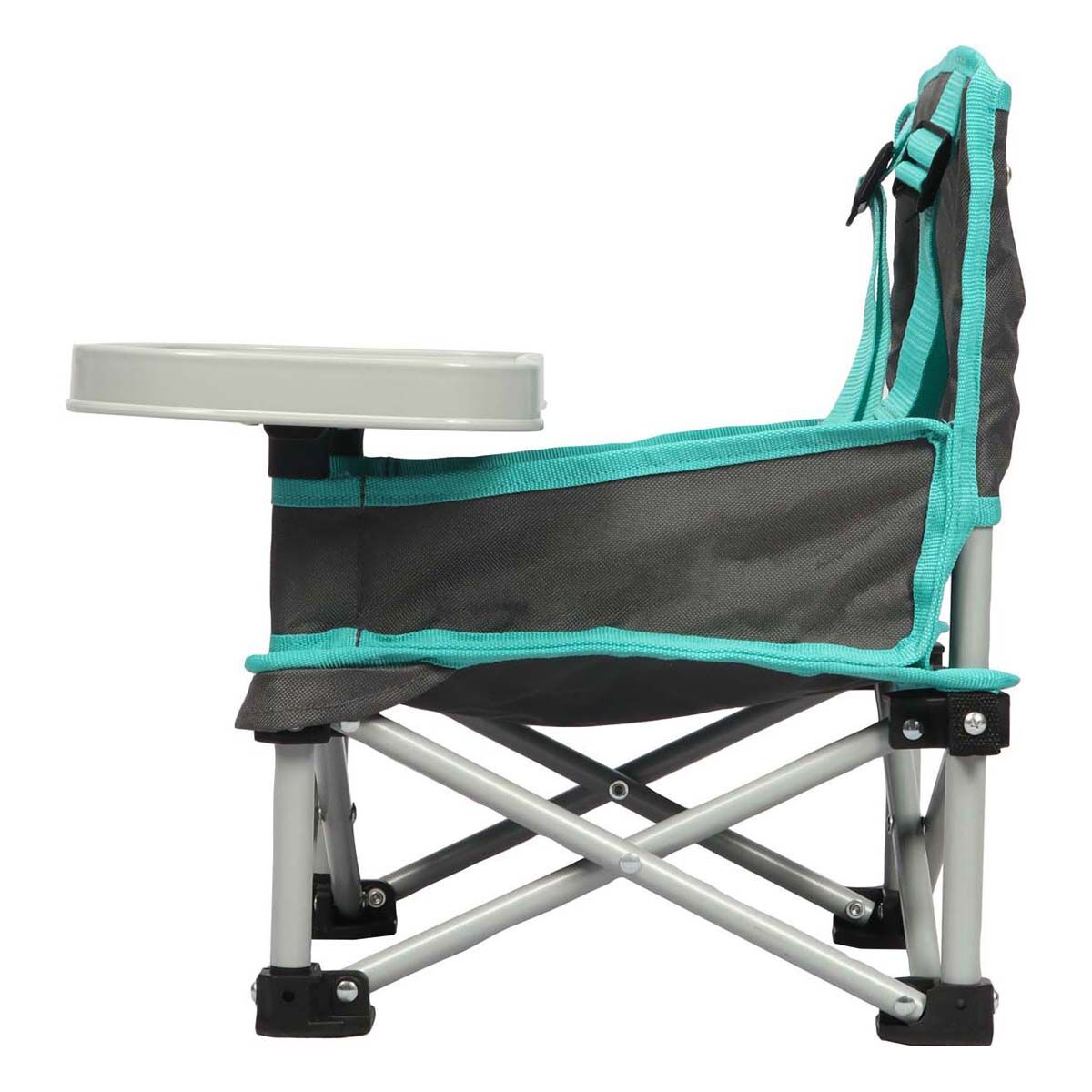 Wanderer Kids Mini Portable Folding Chair with Tray Table 15kg, , bcf_hi-res