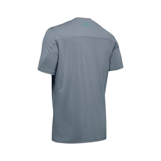 Under Armour Men's Iso-Chill Fish Hook Short Sleeve Tee Hushed Turquoise 2XL, Hushed Turquoise, bcf_hi-res