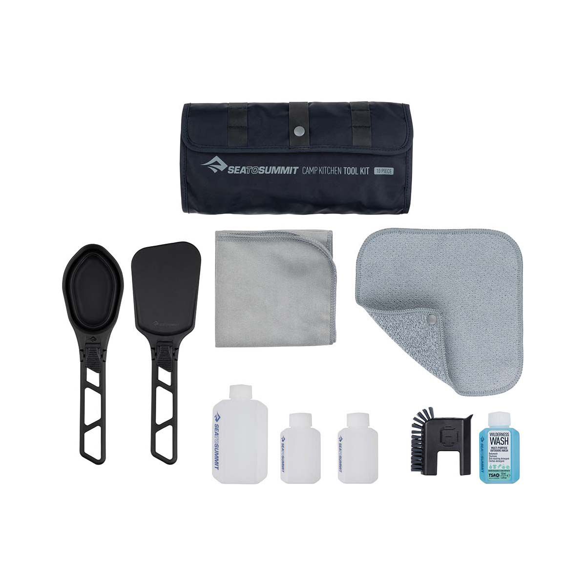 Sea to Summit Camp Kitchen Tool Kit with Storage 10 Piece Set, , bcf_hi-res
