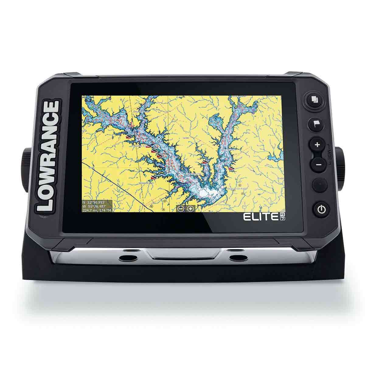 Lowrance Elite FS7&rdquo; Combo Including Active Imaging 3-in-1 Transducer and CMAP, , bcf_hi-res