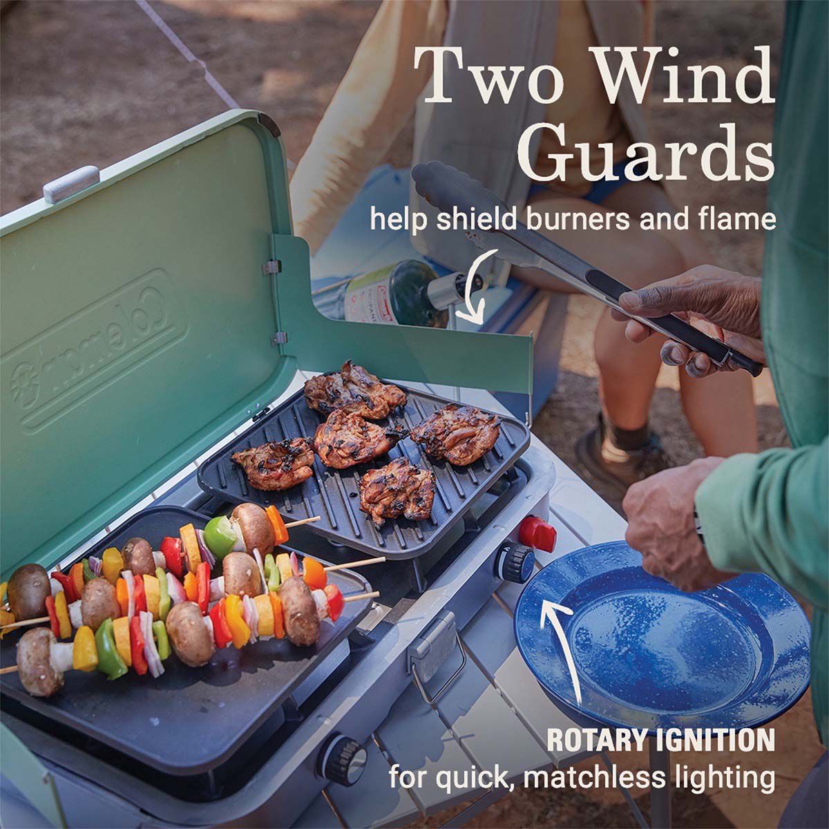 Coleman Cascade 3-in-1 Two Burner Stove, , bcf_hi-res